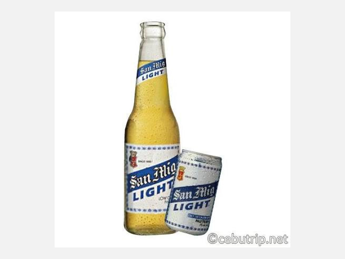 San Miguel Light / サンミゲルライト — Reference photo / 参考写真