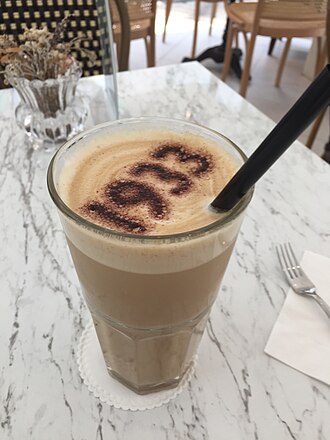 Iced Caffe Latte / アイスカフェラテ — Reference photo / 参考写真